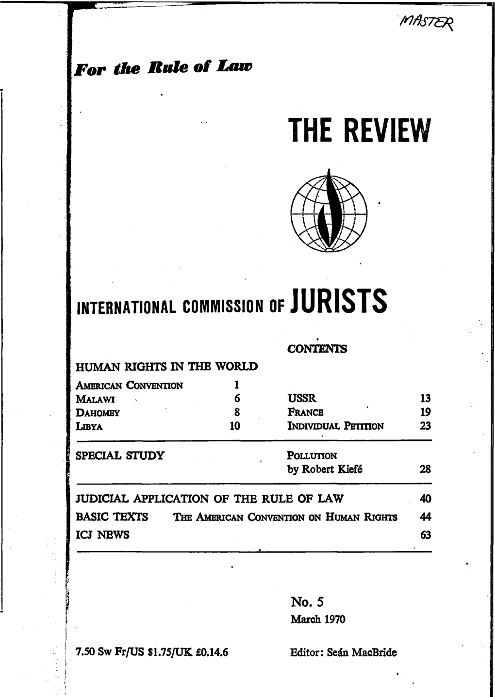 ICJ Review-5-1970-Eng