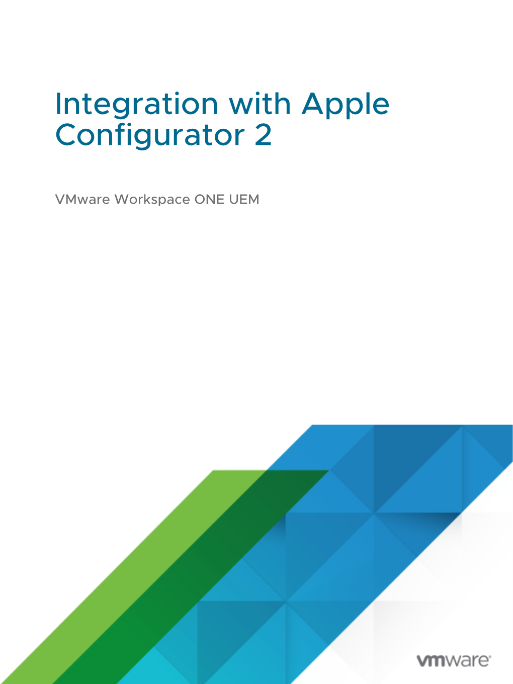 Integration with Apple Configurator 2