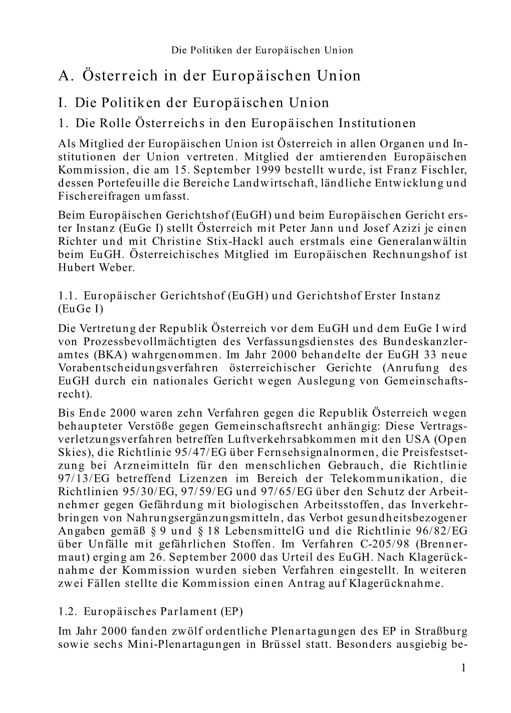 Pdf: Außenpolitischer Bericht 2000