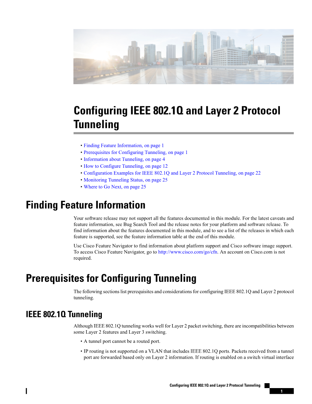 Configuring IEEE 802.1Q and Layer 2 Protocol Tunneling