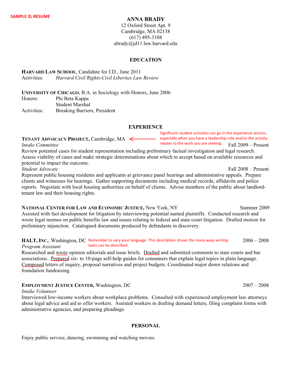 2L Resumes.Pdf