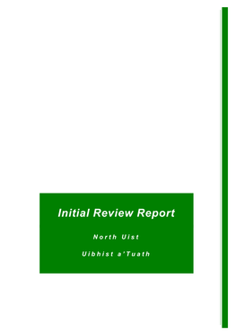 Initial Review Report