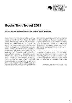 Books That Travel 2021