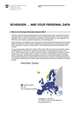 Schengen … and Your Personal Data