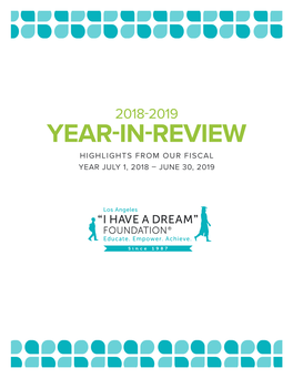 Year-In-Review 2018-2019