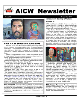 AICW Newsletter