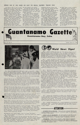 Guantanamo Gazette Guantanamo Bay, Cuba