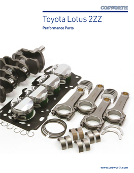 Toyota Lotus 2ZZ Performance Parts Engine Assemblies