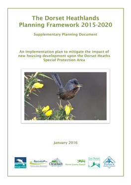 The Dorset Heathlands Planning Framework 2015-2020