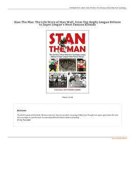 Download PDF ~ Stan the Man: the Life Story of Stan Wall, from Top