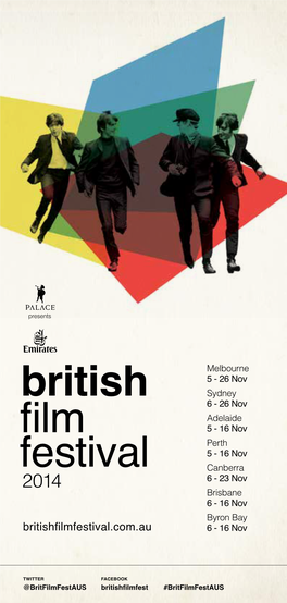 Emirates British Film Festival Program