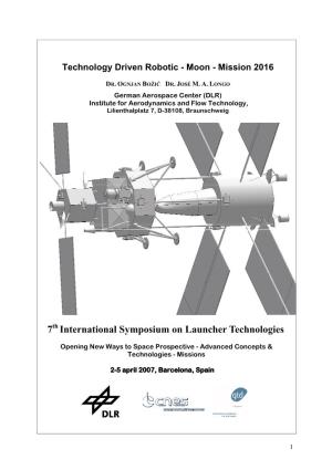 7Th International Symposium on Launcher Technologies