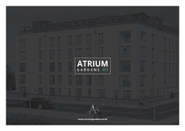 Atrium Gardens Offers Contemporary, Open Plan Living in the Heart of Glasgow’S West End