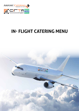 In- Flight Catering Menu