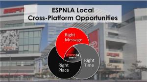 ESPNLA Local Cross-Platform Opportunities