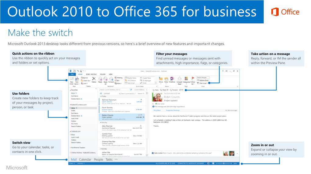 Outlook 2010 to Office 365 for Business Make the Switch