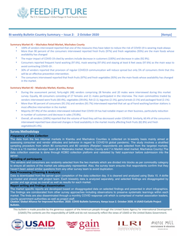Summary Page Bulletin Issue 2 Kenya