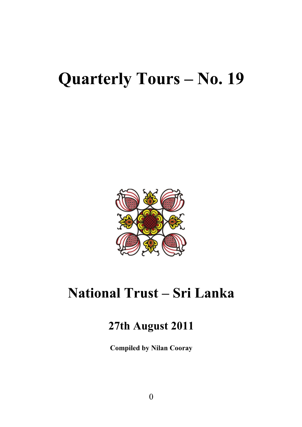 No. 19 National Trust