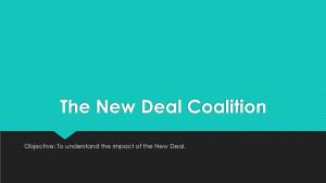 The New Deal Coalition