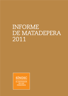 Informe De Matadepera 2011