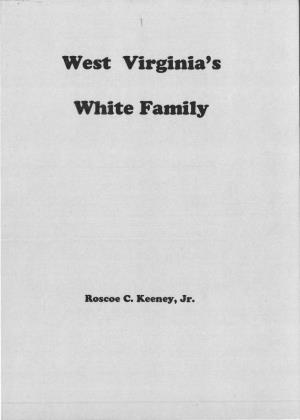 West Virginia's White Family