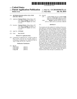 (12) Patent Application Publication (10) Pub. No.: US 2014/0196176 A1 Heintz Et Al