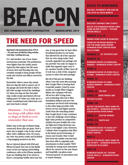 262585 Beacon March Newsletter.Indd