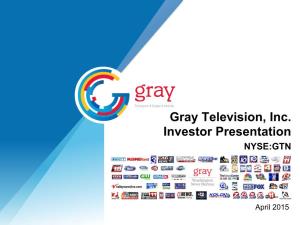 Gray TV Leads Industry in Operating Margins