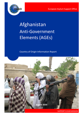 Afghanistan Anti-Government Elements (Ages)