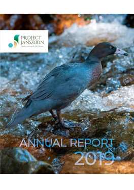 Project Janszoon Annual Report 2019 Contents