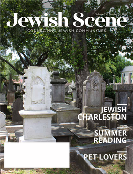 Jewish Charleston Summer Reading Pet Lovers