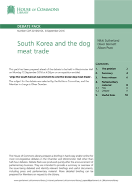 South Korea and the Dog Meat Trade 3