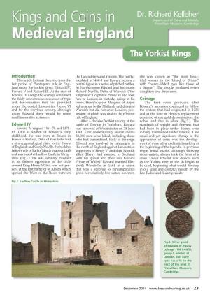 Kings and Coins in Medieval England