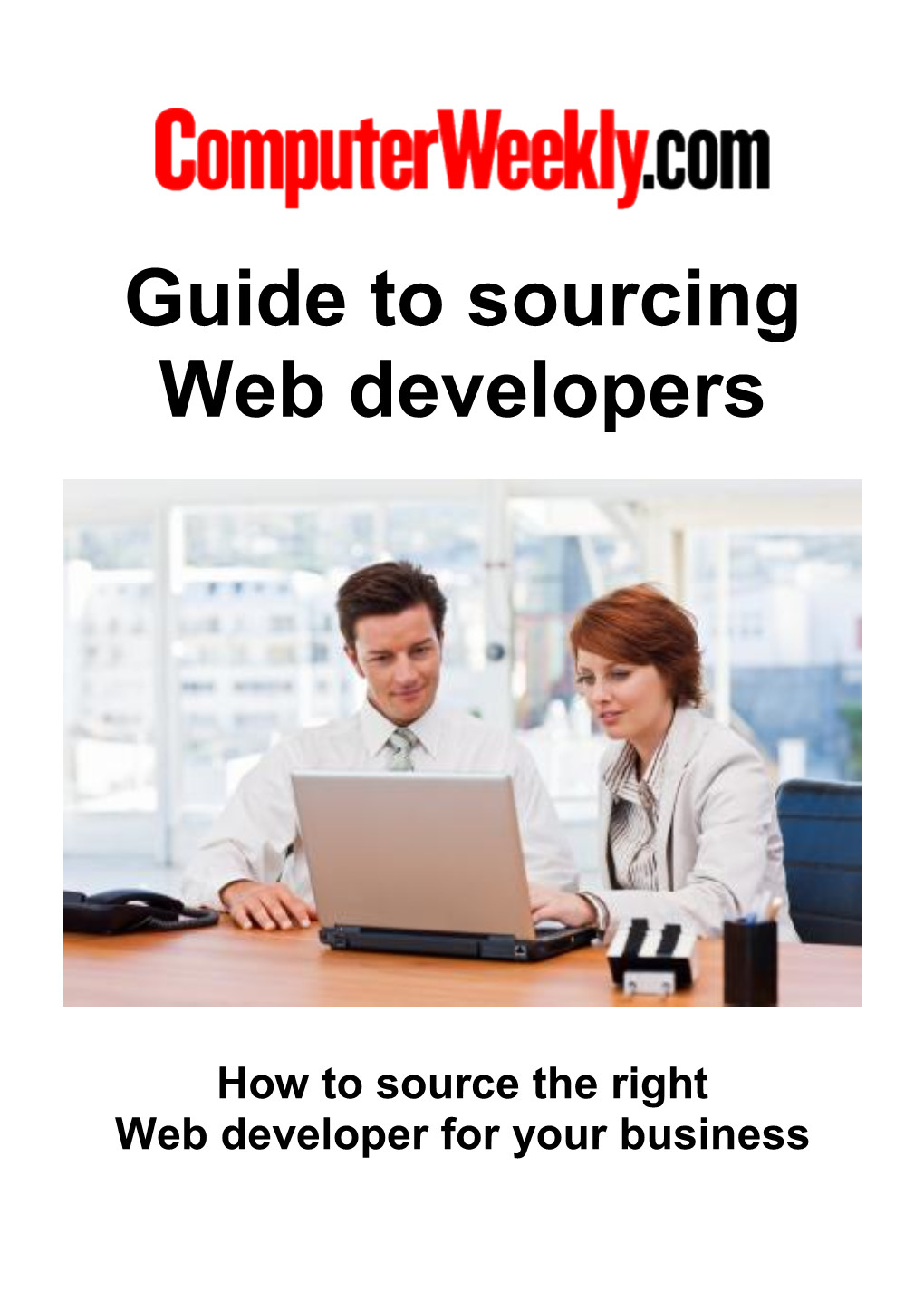 Guide to Sourcing Web Developers