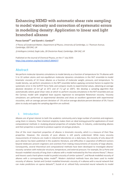 Enhancing NEMD with Automatic Shear Rate Sampling to Model