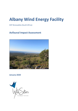 Albany Wind Energy Facility