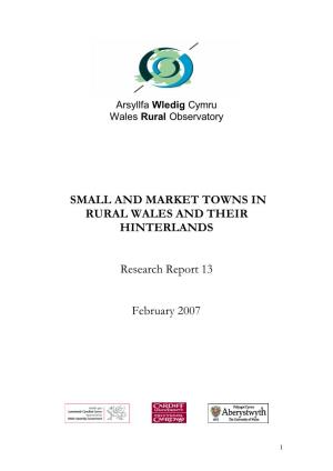Market Towns Report Final