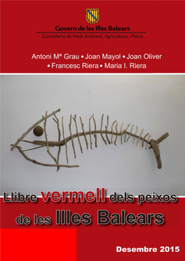 Llibre Vermell Dels Peixos De Les Illes Balears