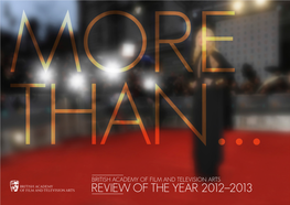 Review of the Year 2012–2013