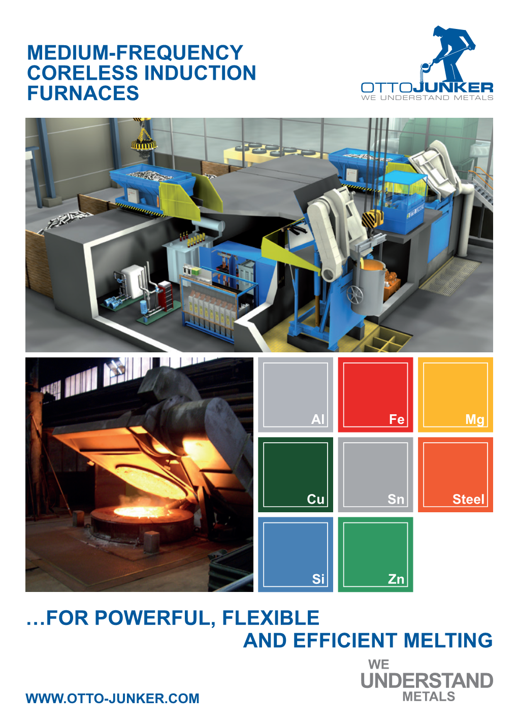 Medium-Frequency Coreless Induction Furnaces …For Powerful, Flexible And