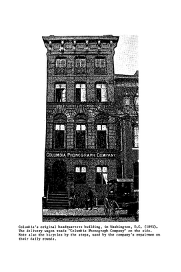 Columbia's Original Headquarters Building, in Washington, DC (1891)