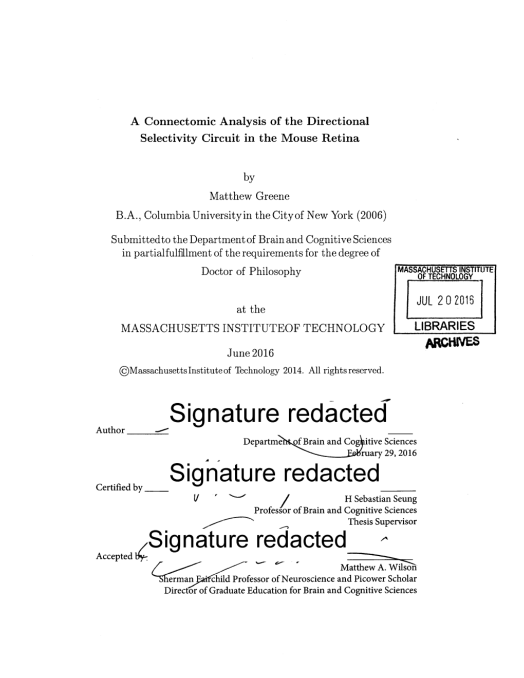 Signature Redacted