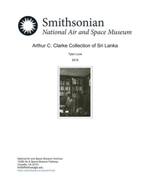 Arthur C. Clarke Collection of Sri Lanka