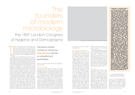 The 1891 London Congress of Hygiene and Demography