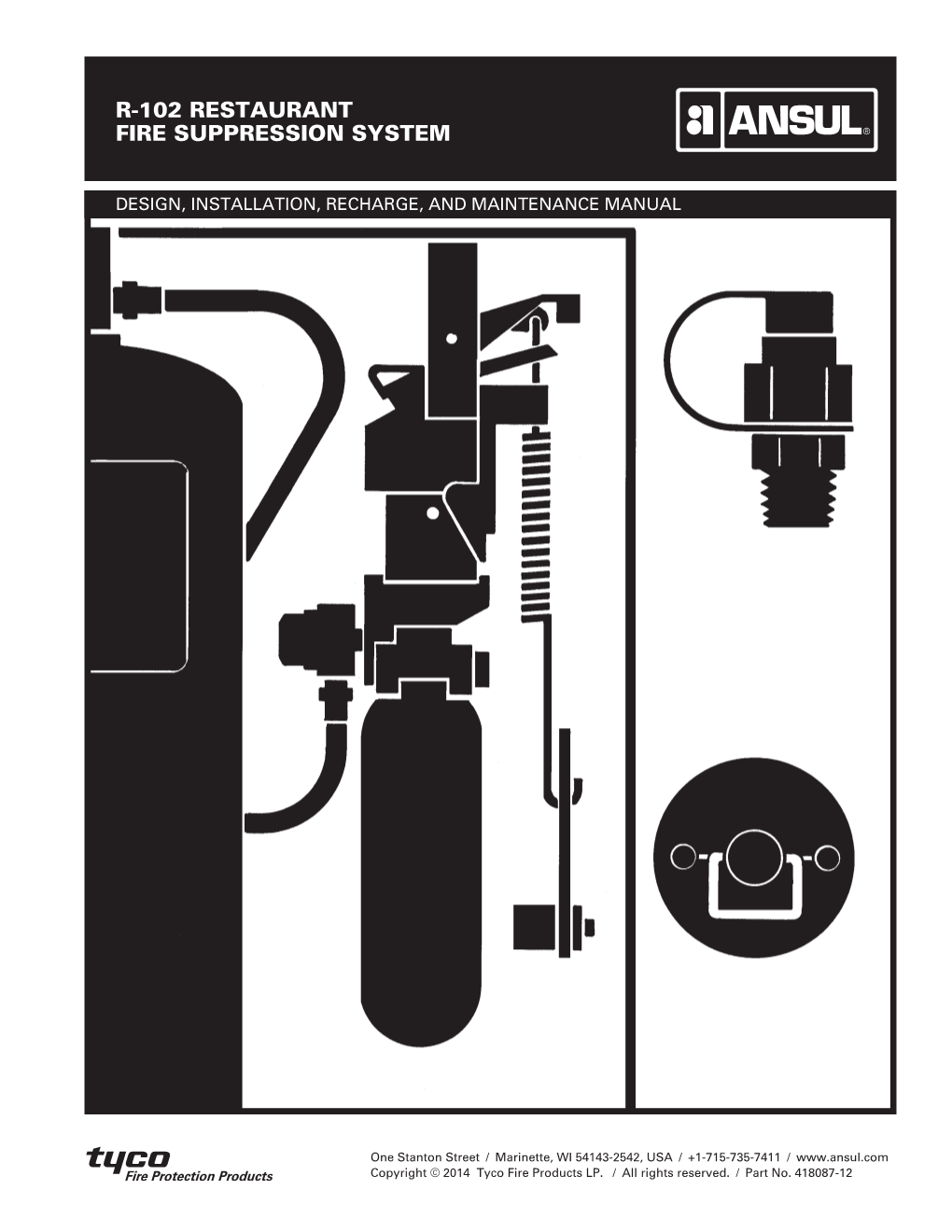 R-102 Restaurant Fire Suppression System