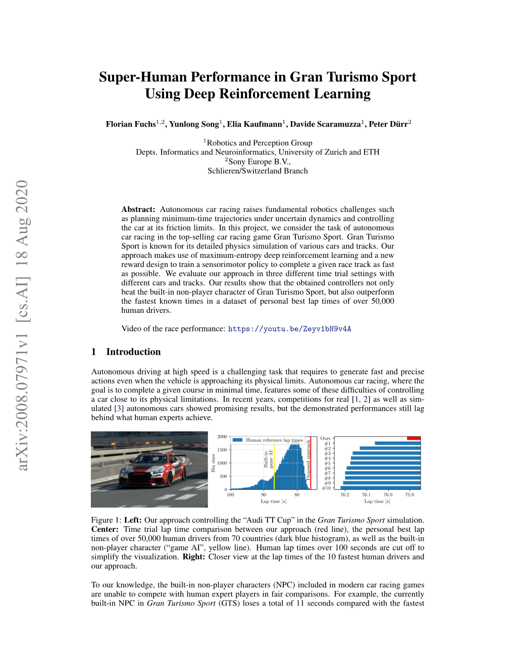 Arxiv:2008.07971V1 [Cs.AI] 18 Aug 2020