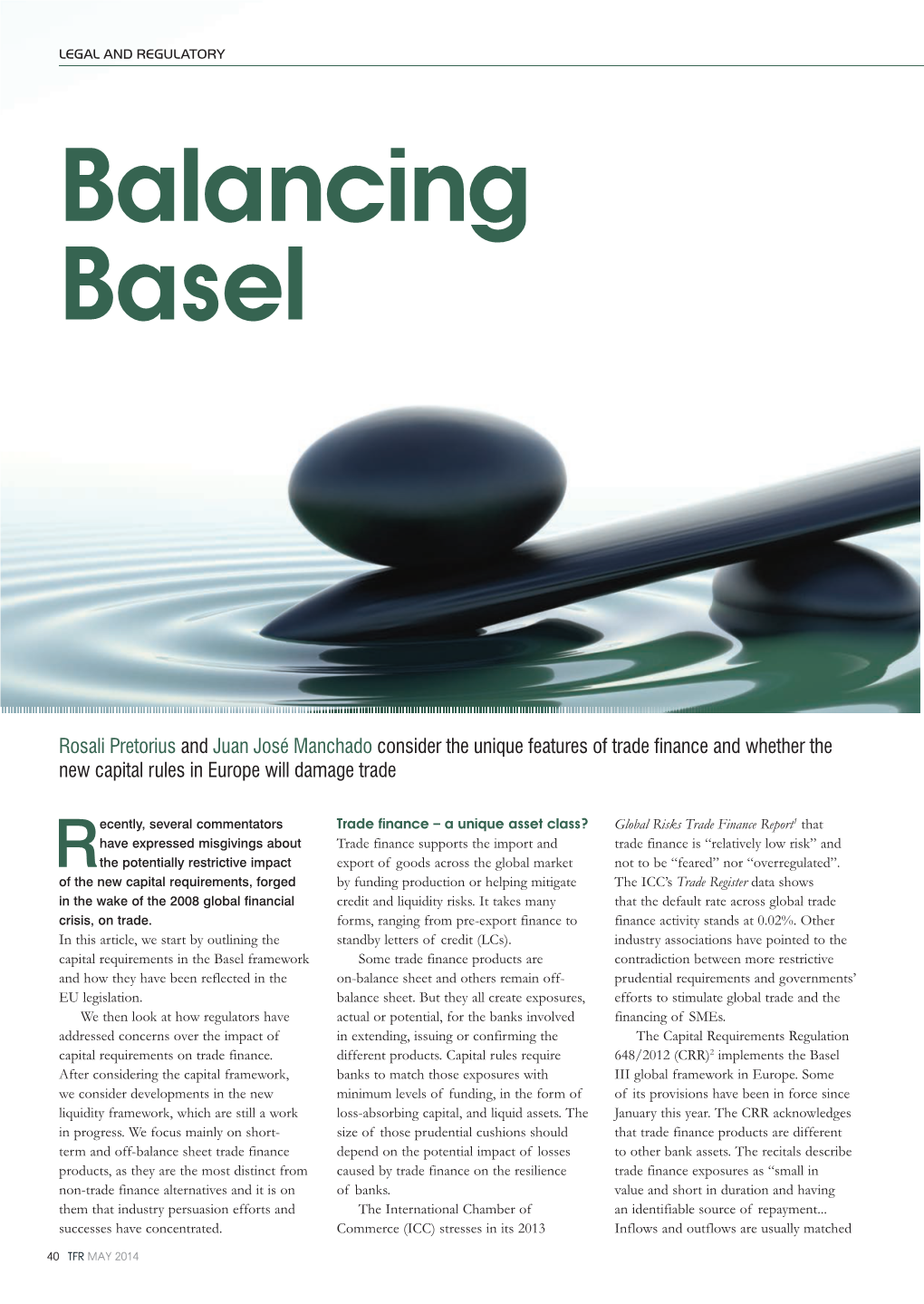 Balancing Basel