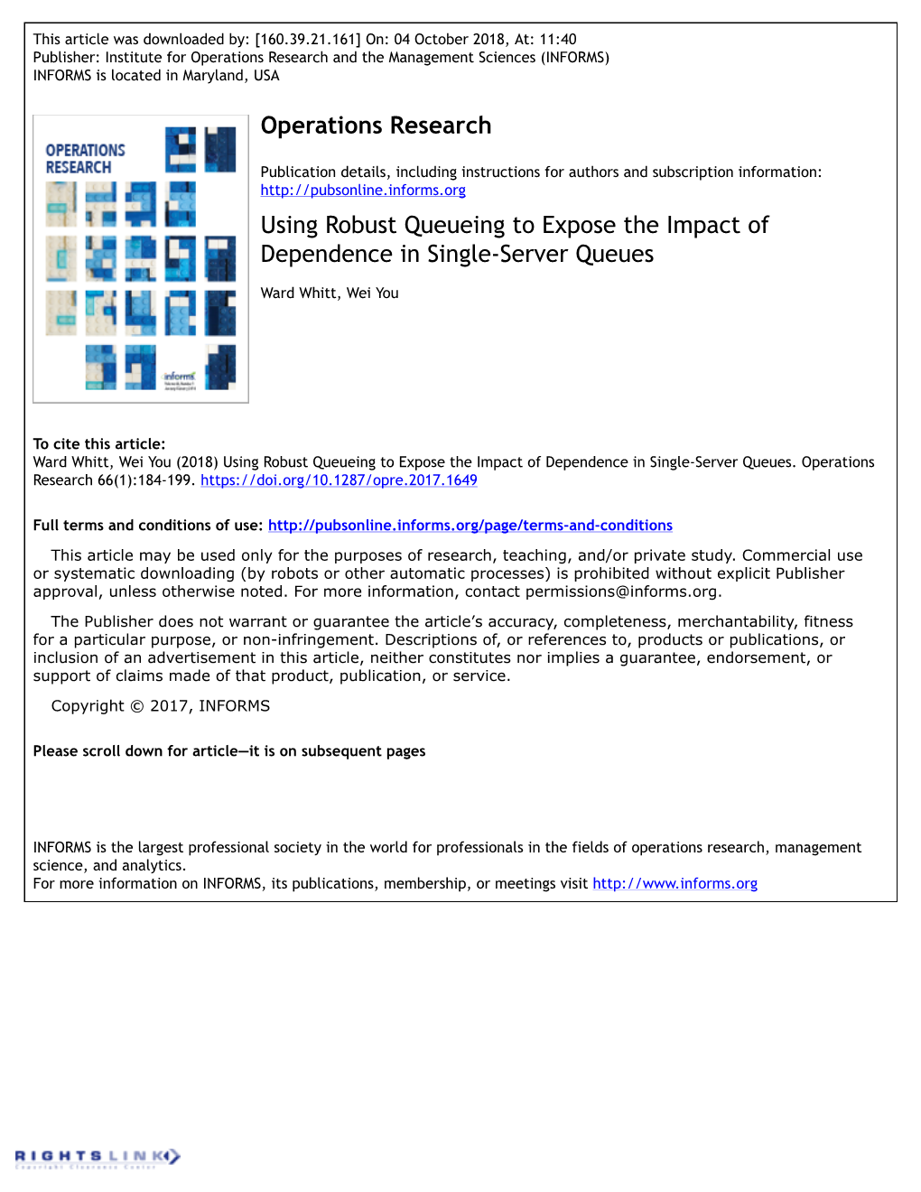 Using Robust Queueing to Expose the Impact of Dependence in Single-Server Queues