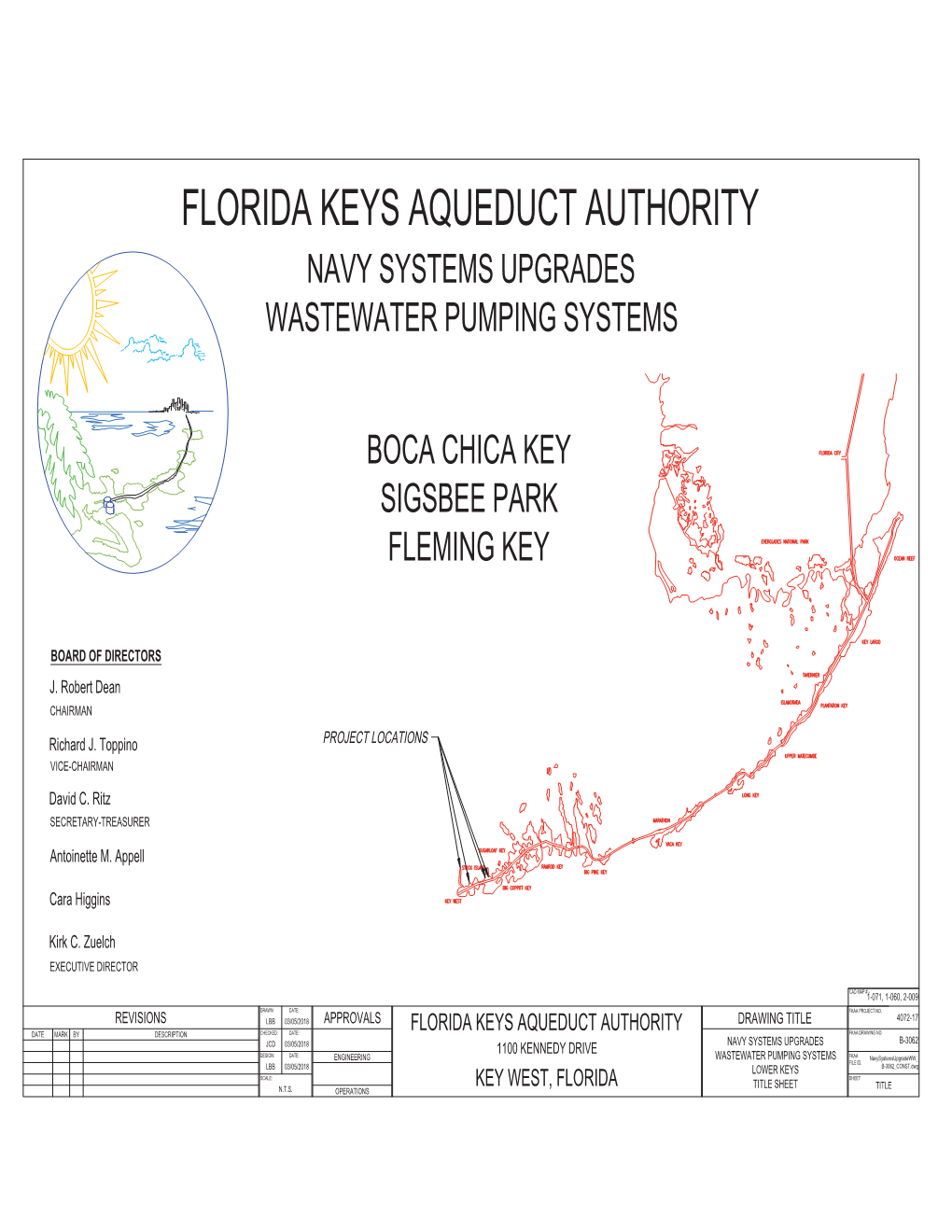 Florida Keys Aqueduct Authority Navy Systems Upgrades Wastewater Pumping Systems