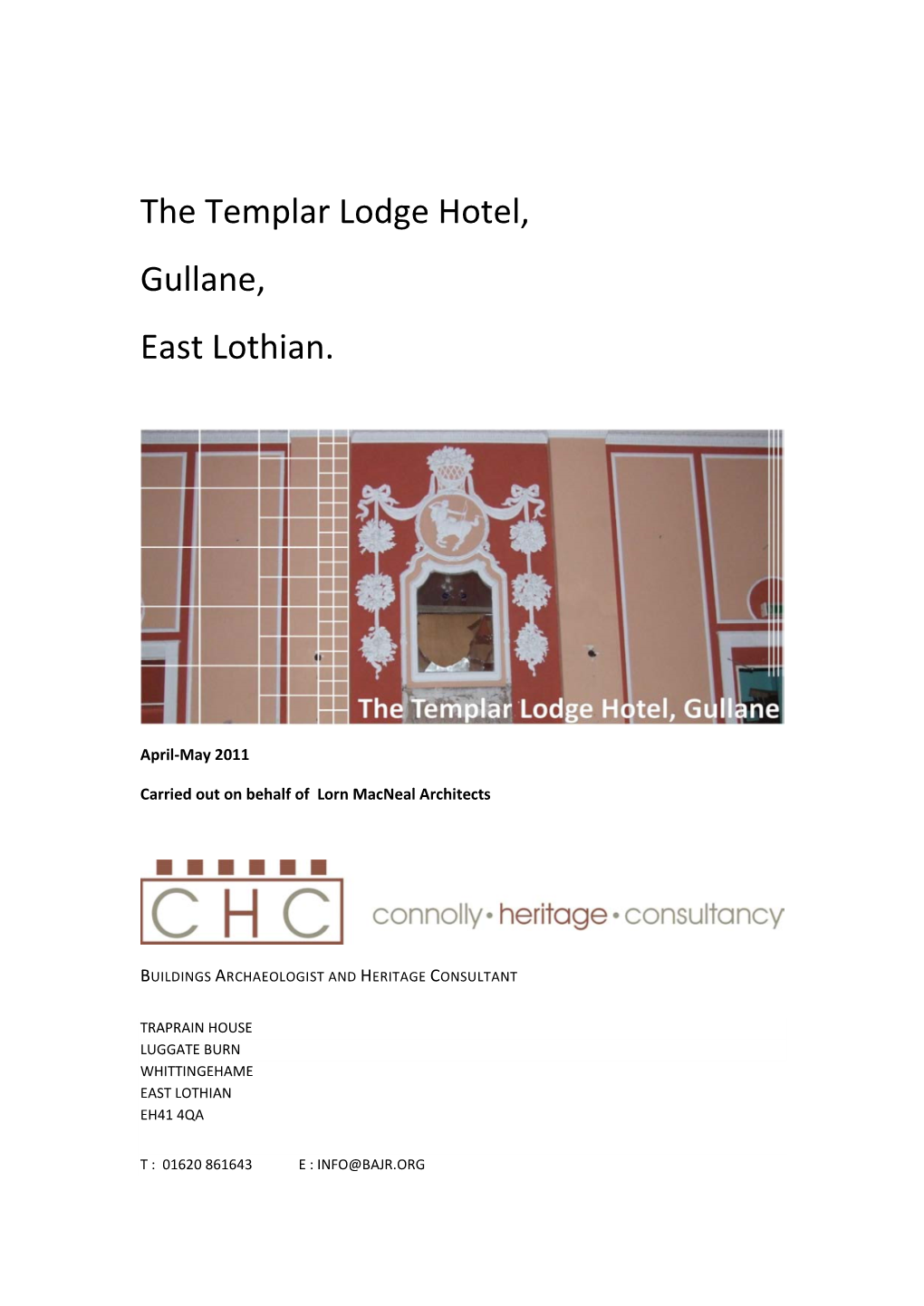 The Templar Lodge Hotel, Gullane, East Lothian